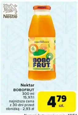 Carrefour Nektar jabłko marchew Bobo Frut oferta