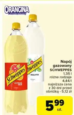 Carrefour Napój mojito Schweppes oferta