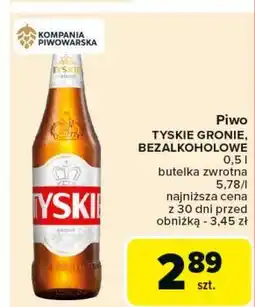 Carrefour Piwo Tyskie Gronie oferta