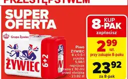 Carrefour Piwo Żywiec Jasne Pełne oferta