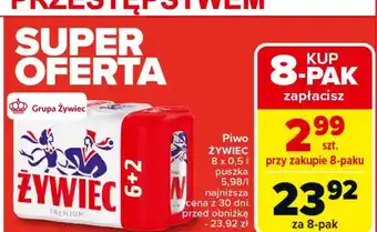 Carrefour Piwo Żywiec Jasne Pełne oferta