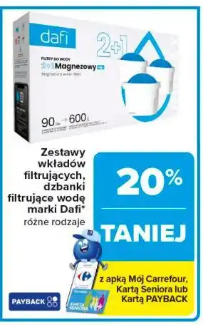 Carrefour Wkład filtrujący unimax Dafi oferta