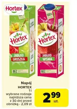 Carrefour Napój jabłkowo-wiśniowy Hortex oferta