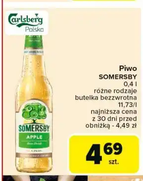 Carrefour Piwo Somersby Apple oferta