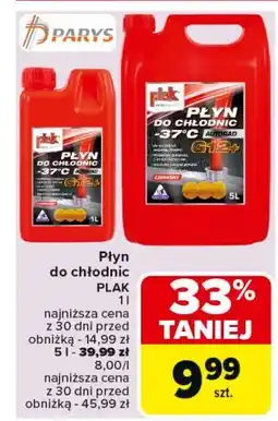 Carrefour Płyn do chłodnic -37 Plak oferta