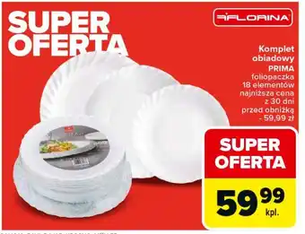 Carrefour Komplet obiadowy prima Florina (Florentyna) oferta