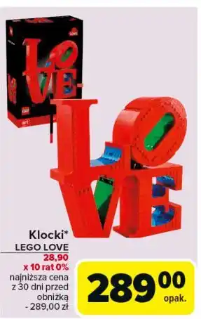 Carrefour Klocki 31214 Lego Art oferta