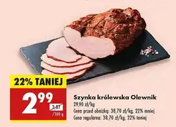 Biedronka Szynka królewska Olewnik oferta