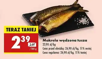 Biedronka Makrela wędzona oferta