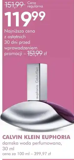 SuperPharm Woda perfumowana damska Calvin Klein oferta