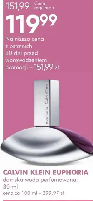 SuperPharm Woda perfumowana damska Calvin Klein oferta