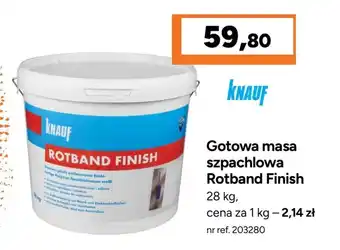 Bricoman Masa szpachlowa Knauf oferta