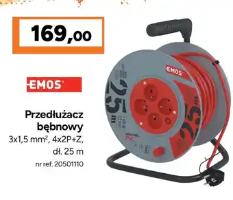 Bricoman Przedłużacz bębnowy Emos oferta