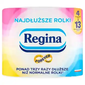 Stokrotka Regina Papier toaletowy najdłuższe rolki 4 rolki oferta