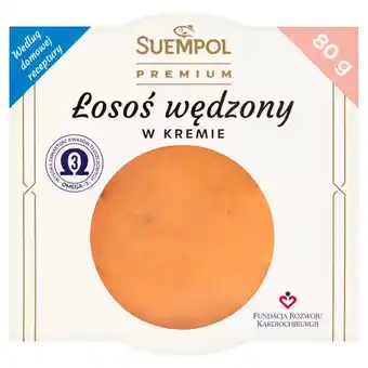 Topaz Suempol Premium Łosoś wędzony w kremie 80 g oferta