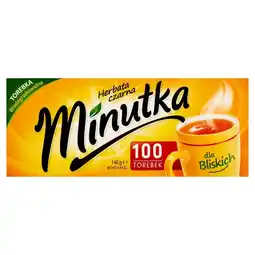 Topaz Minutka Herbata czarna 140 g (100 x 1,4 g) oferta