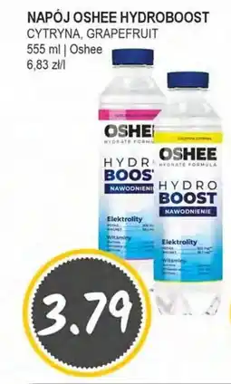 Słoneczko Napój oshee hydroboost cytryna, grapefruit oshee oferta