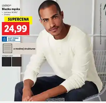 Lidl Bluzka męska Livergy oferta