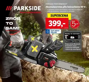 Lidl Piła łańcuchowa Parkside oferta