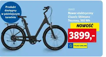 Lidl Rower elektryczny Crivit oferta