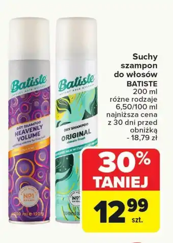 Carrefour Suchy szampon Batiste oferta