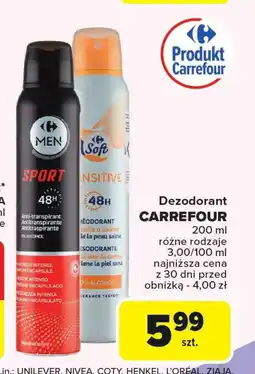 Carrefour Dezodorant Carrefour oferta