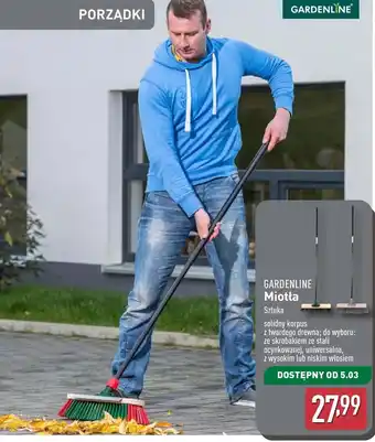 ALDI Miotła Gardenline oferta