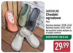 ALDI Chodaki ogrodowe Gardenline oferta