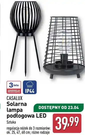 ALDI Lampa solarna Casalux oferta