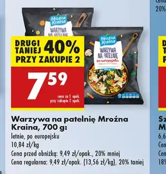 Biedronka Warzywa na patelnie Mroźna Kraina oferta