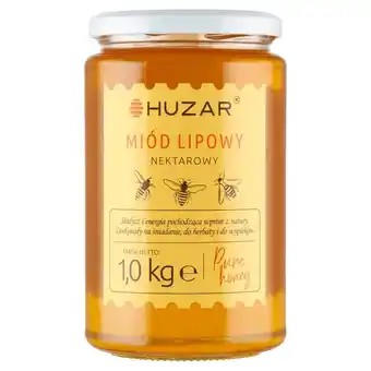 Biedronka Huzar Miód lipowy nektarowy 1,0 kg oferta