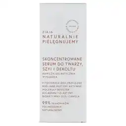 Carrefour Ziaja Naturalnie pielęgnujemy Skoncentrowane serum do twarzy szyi i dekoltu 30 ml oferta