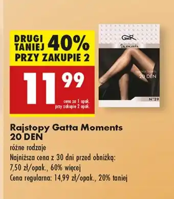 Biedronka Rajstopy Gatta oferta