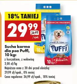 Biedronka Karma dla psa Puffi oferta