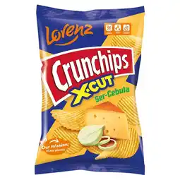 Carrefour Express Crunchips X-Cut Chipsy ziemniaczane ser-cebula 140 g oferta