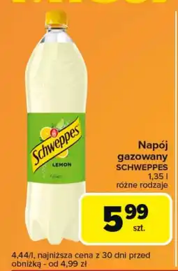 Carrefour Express Napój gazowany Schweppes oferta