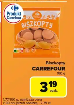 Carrefour Express Biszkopty Carrefour oferta