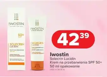 Drogeria Dr.Max Iwostin Solecrin Lucidin Krem na przebarwienia SPF 50+ oferta