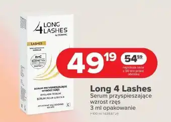 Drogeria Dr.Max Long 4 Lashes Serum przyspieszające wzrost rzęs oferta