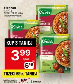 Delikatesy Centrum Fix Knorr oferta