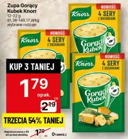 Delikatesy Centrum Zupa Gorący Kubek Knorr oferta