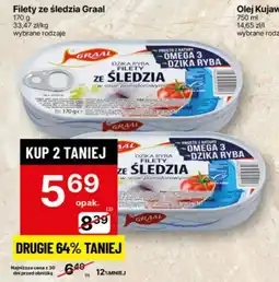 Delikatesy Centrum Filety ze śledzia Graal oferta