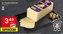 Delikatesy Centrum Ser Cheddar Mlekovita oferta