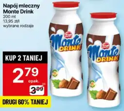 Delikatesy Centrum Napój mleczny Monte Drink oferta