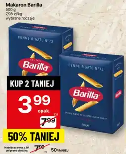 Delikatesy Centrum Makaron Barilla oferta