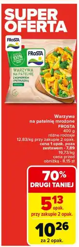 Carrefour Market Warzywa na patelnię z koperkiem i pietruszką Frosta oferta