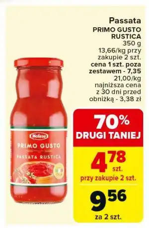 Carrefour Market Passata rustica Primo gusto oferta