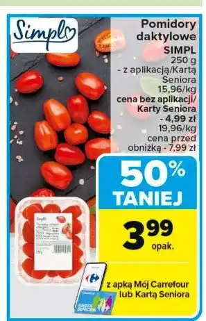 Carrefour Market Pomidor daktylowy Simpl oferta