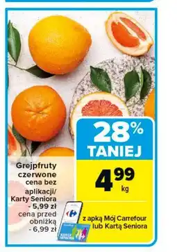 Carrefour Market Grejpfruty czerwone oferta