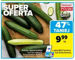 Carrefour Market Ogórki krótkie polska oferta